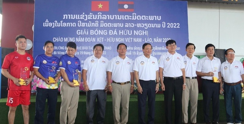 Football Matches Held to Celebrate Year of Vietnam-Laos Friendship and Solidarity