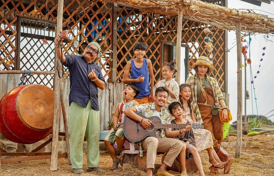A scene from 'Anh Thay Ngoi Sao' (My Teacher) by director Nguyen Duc Thinh. Photo courtesy of the producer