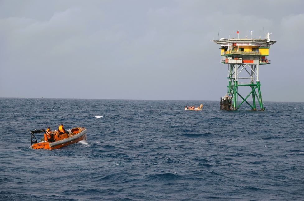 DK1 rig house - Sacred Milestones of Sovereignty at Sea