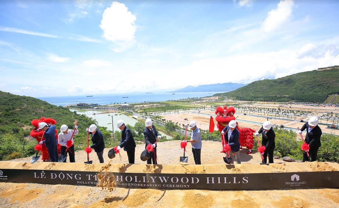 hung thinh corporation holds groundbreaking ceremony of hollywood hills by well known yoo inspired by starck