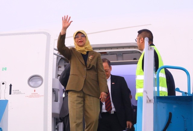 singaporean president starts four day state visit to viet nam