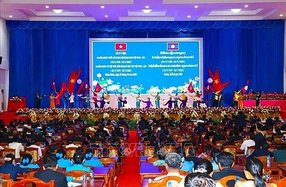 Khammouane Province Marks 60th Anniversary of Vietnam-Laos Ties