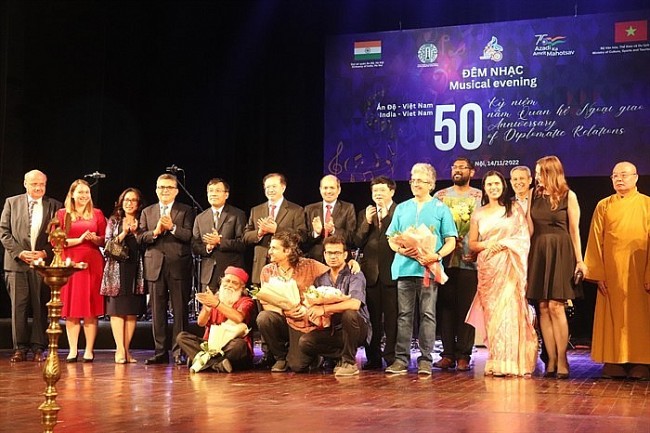 A Unique Musical Night Celebrating 50 Anniversary of Vietnam - India Relationship