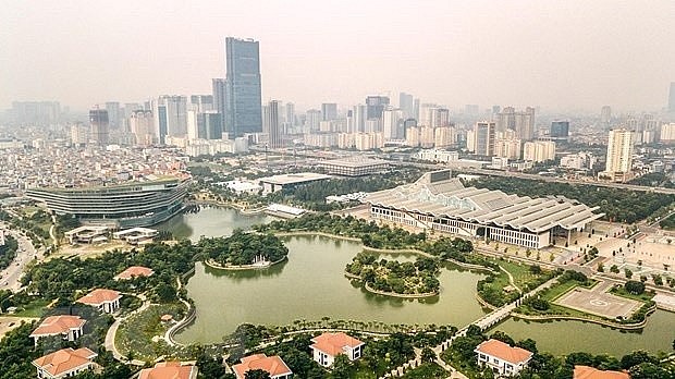 The urban area of Hanoi. Photo: Thanh Dat/VNA