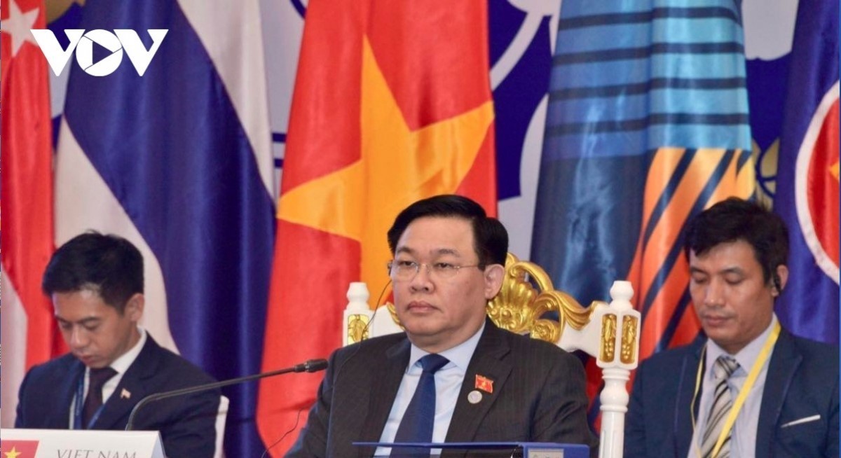 na leader underlines reinforcing solidarity and aseans centrality at aipa 43