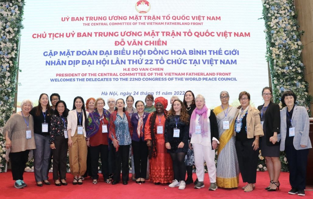 Strengthen Peace Cooperation between Vietnam Fatherland Front and World Peace Council