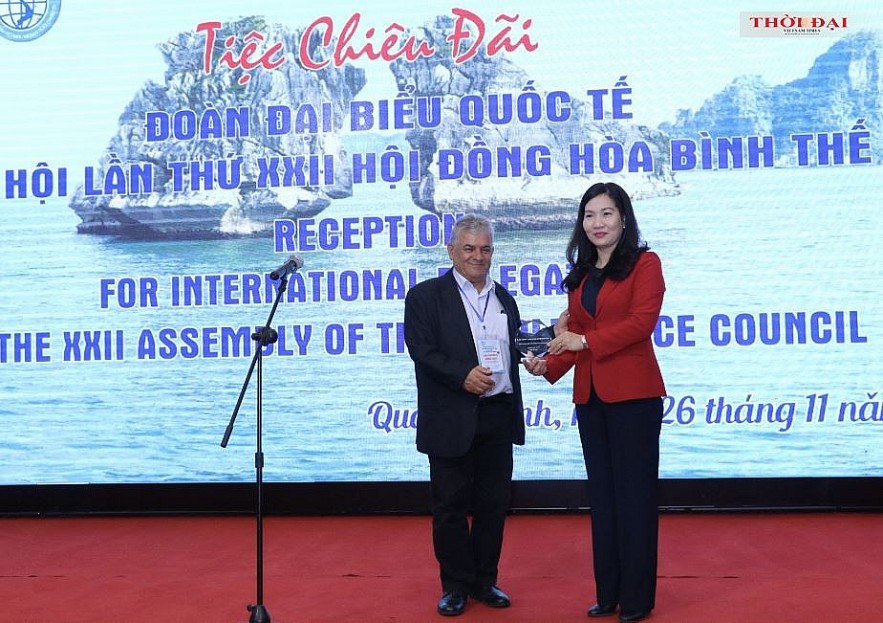 “Luggage” from 22nd Assembly is peace mission: President of Vietnam Peace Committee