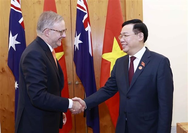 Top Vietnamese Legislator Hopes for Enhanced Ties with Australia Top Vietnamese Legislator Hopes for Enhanced Ties with Australia