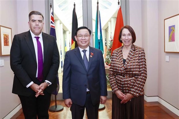 top vietnamese legislator hopes for enhanced ties with australia