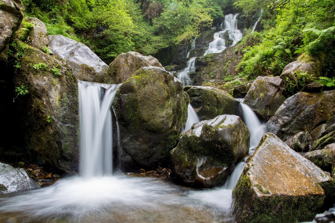 the breathtaking landscapes of ban gioc border area