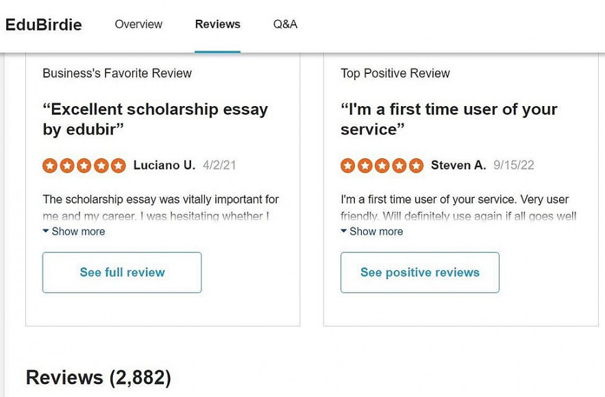 Top Truths from EduBirdie Reviews
