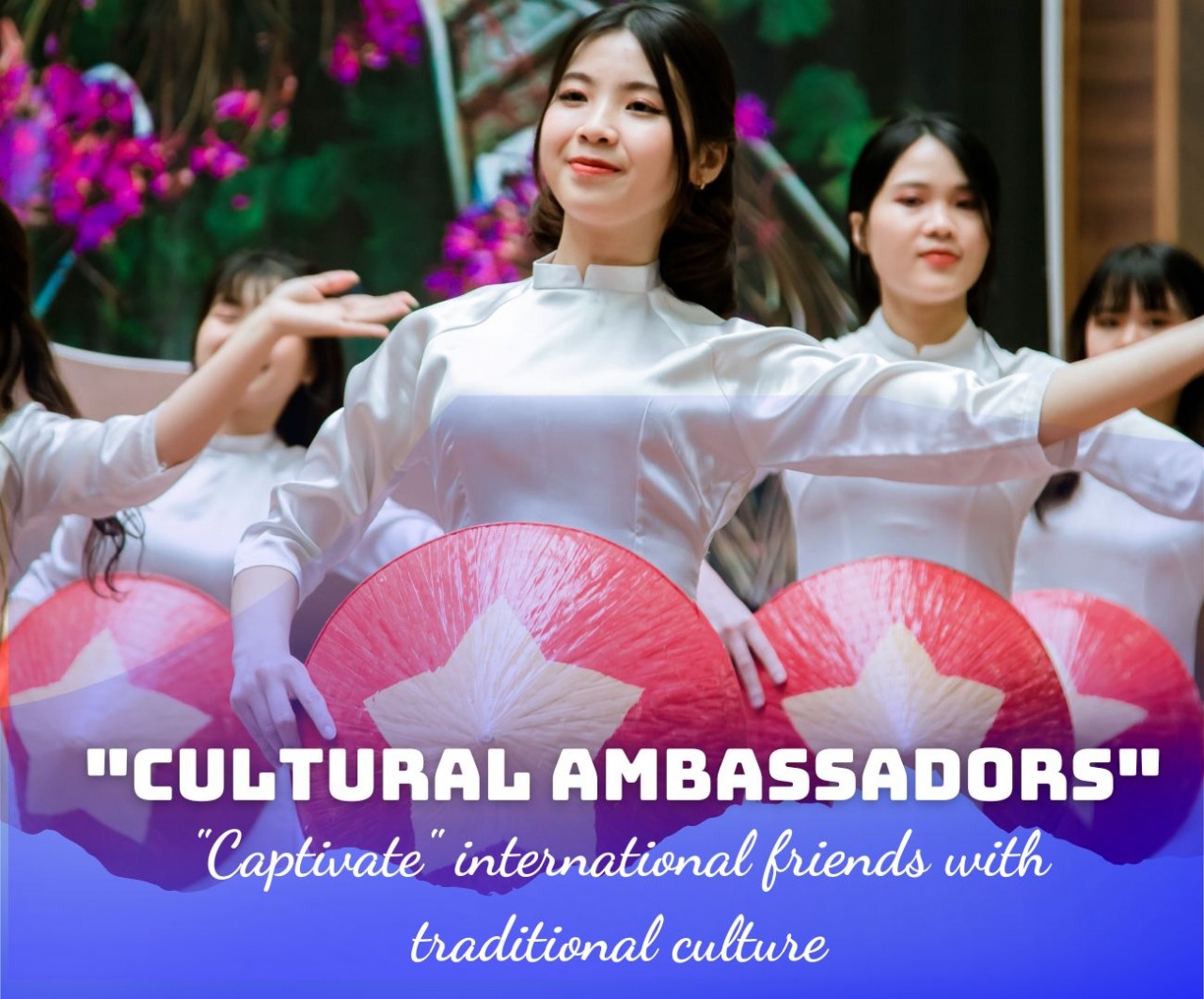 cultural ambassadors captivating international friends with vietnamese traditions