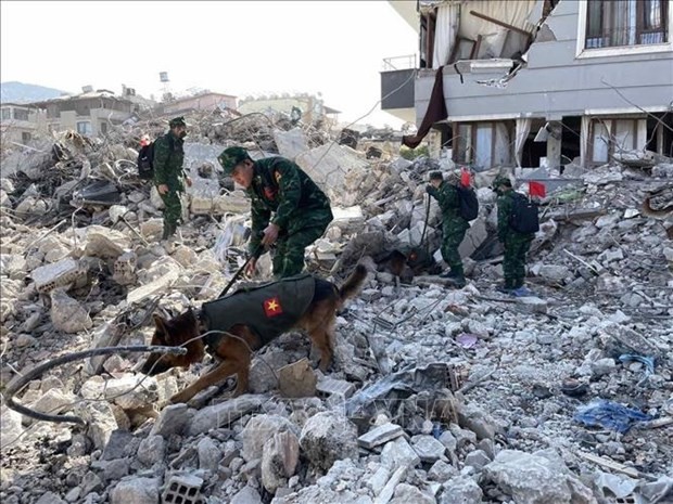 Vietnam Assists Emergency Earthquake Response Efforts in Turkey, Syria