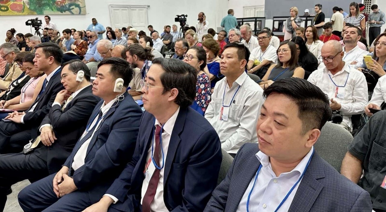 Vietnam attends first int’l meeting of political parties' newspapers in Cuba. Photo: VNA.