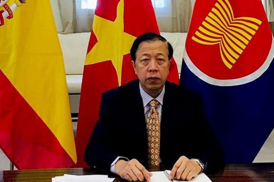 Vietnamese Ambassador to Spain Hoang Xuan Hai (Photo: Vietnamese Embassy in Spain)