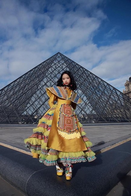 First Vietnamese Child Model to Perform at Paris Fashion Week