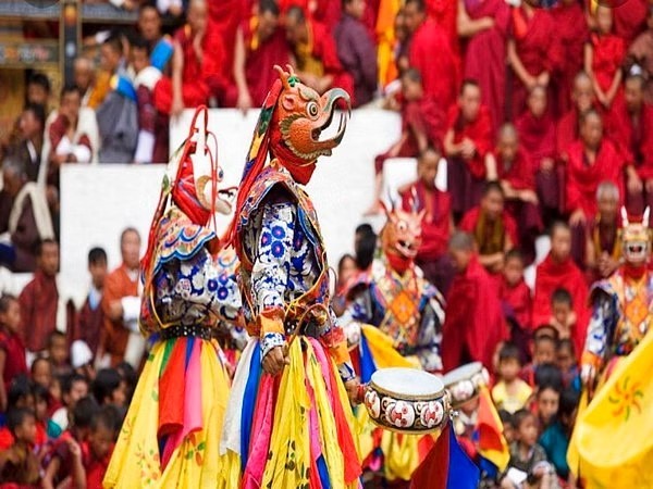 annual religious events in bhutans dagana to go meatless