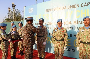 United Nations Awards Vietnamese Peacekeepers