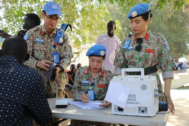 Vietnamese Peacekeepers Celebrates Youth Union's 92nd Anniversary