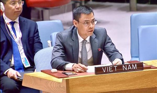 Ambassador Dang Hoang Giang, Vietnam's Permanent Representative to the United Nations. Photo: VNA