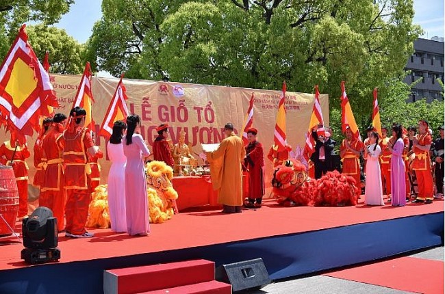 Overseas Vietnamese in Japan Commemorate Hung Kings