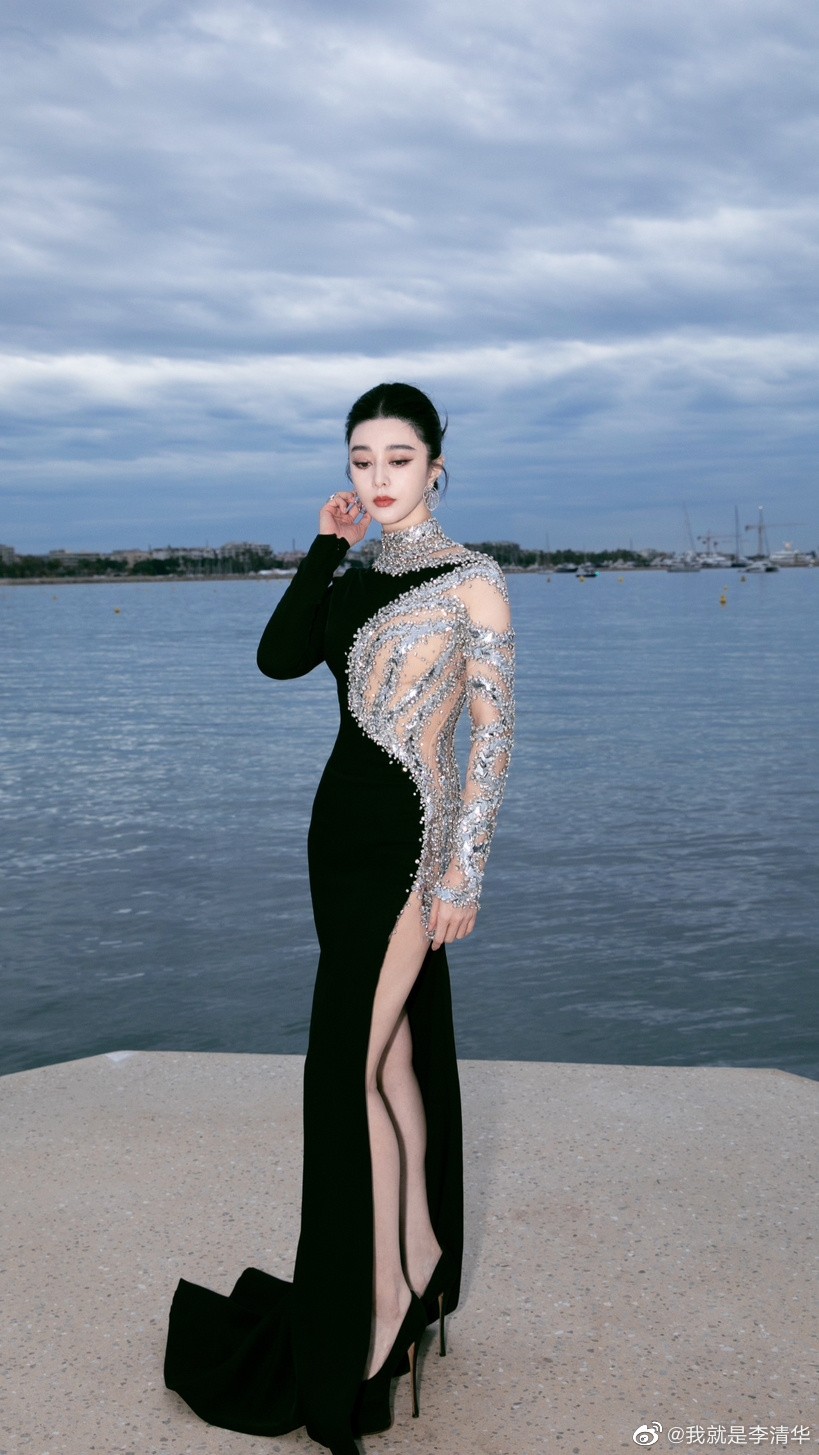 Celebrity Wears Dresses of Vietnamese Designer at Cannes Film Festival 2023