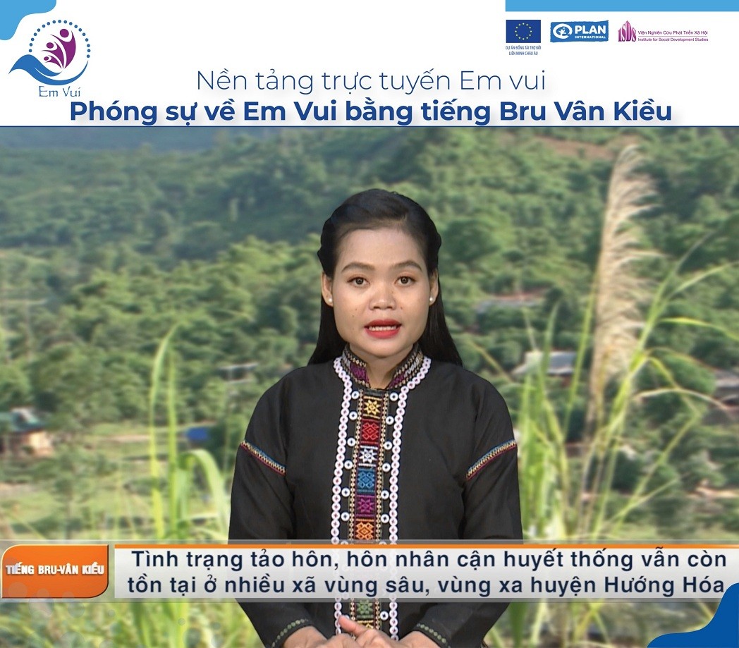 Em Vui Platform Educate Youth on Child Marriage, Human Trafficking