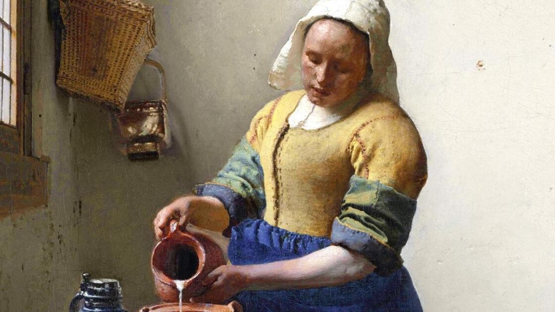 Johannes Vermeer's 'The Milkmaid'. Photo: Sotheby's 