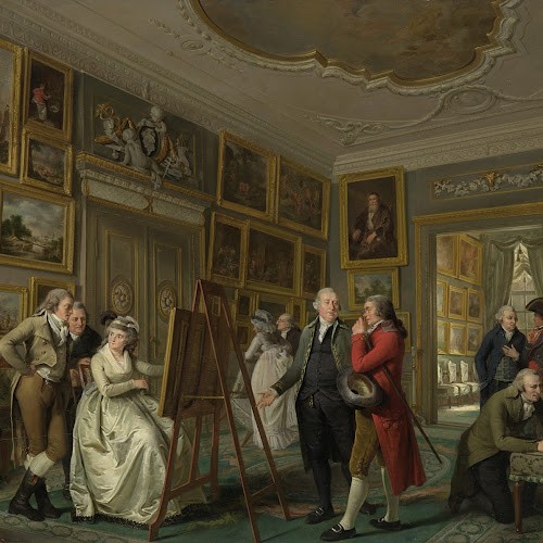 The Art Gallery of Jan Gildemeester Jansz, Adriaan de Lelie, 1794 - 1795. Photo: Rijksmuseum