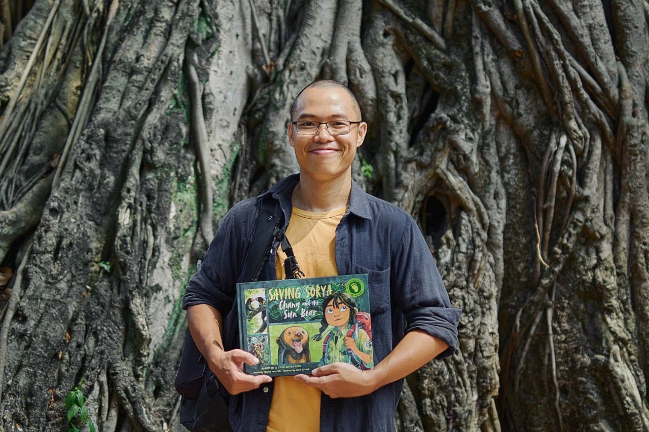 Zeet Dzung artist. Photo: Nguyen Kim Long 