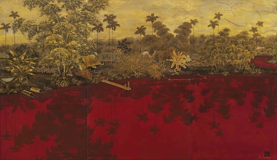 Nearly 100 Vietnamese Paintings Return Home after 30 Years
