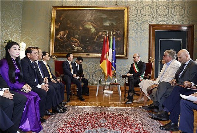 Vietnam And Italy Pledge to Strengthen Strategic Partnership