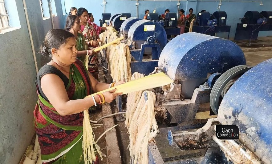 Securing their future with banana yarn