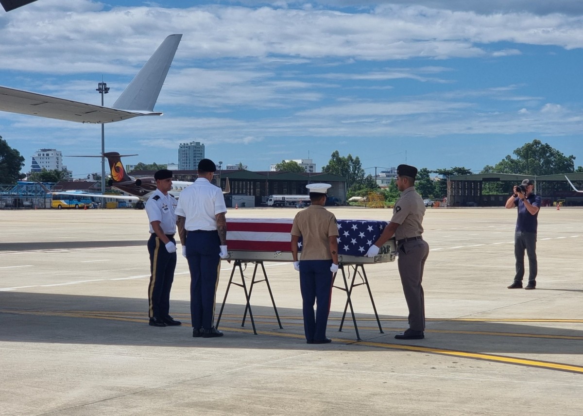 vietnam news today aug 1 vietnam hands over remains of mia serviceman to us