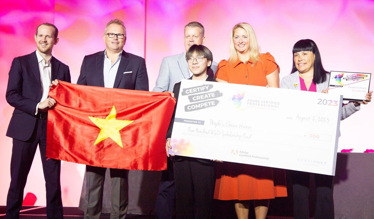 Vietnamese Students Win 3 Medals at Microsoft Office Specialist World Championship