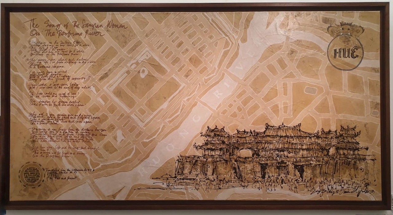 Visual Art Collaboration Depicts Vietnam and Singapore Heritage and Friendship