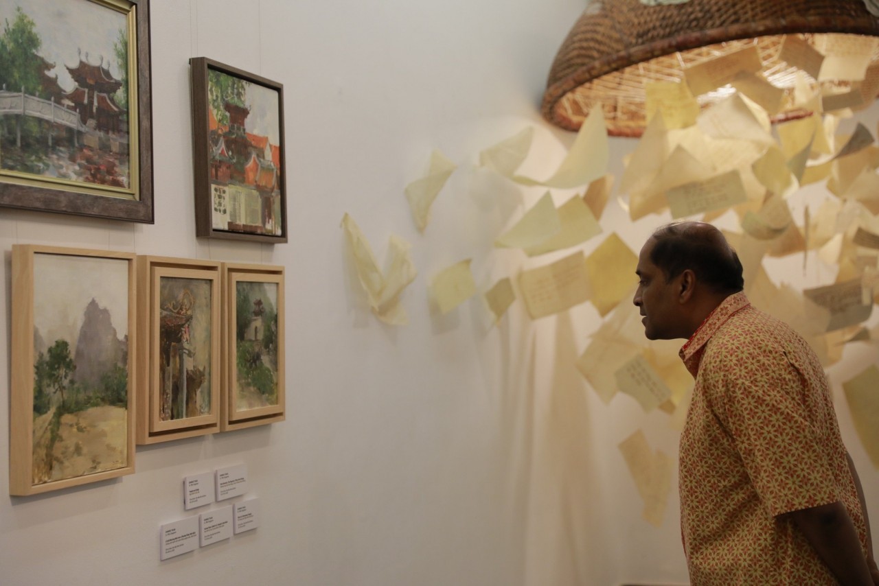 Visual Art Collaboration Depicts Vietnam and Singapore Heritage and Friendship