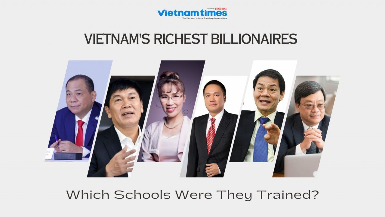 vietnams richest billionaires which schools were they trained