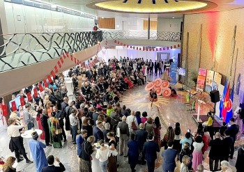 Dancers of Vietnam's Northwest Region Impress Swiss Audiences