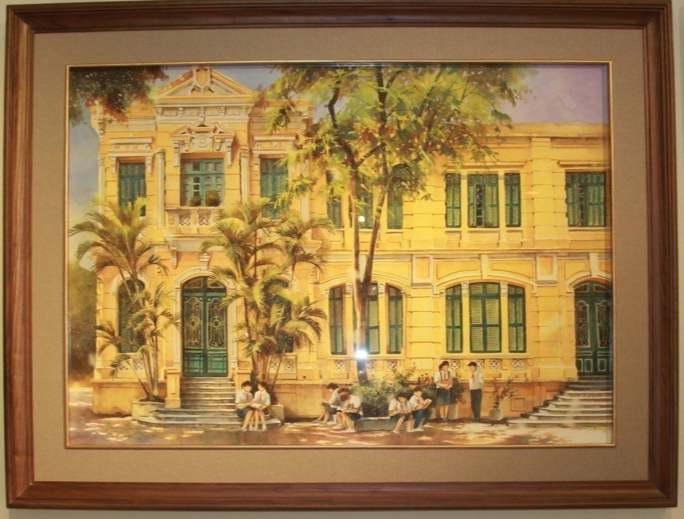 Saigonese Painter Exhibits "A Little Love for the City" in Hanoi