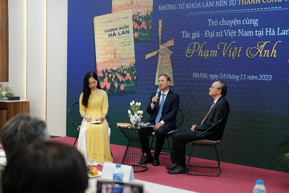 former ambassador writes book featuring the netherlands success and uniqueness