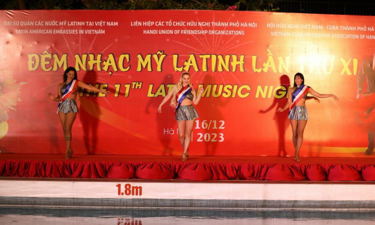 vibrant latin music night held in hanoi