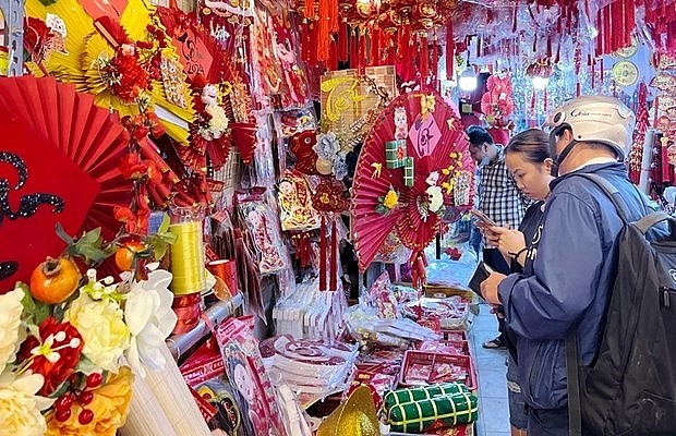 At a shop on Hai Thuong Lan Ong street, District 5 (Photo: VNA)