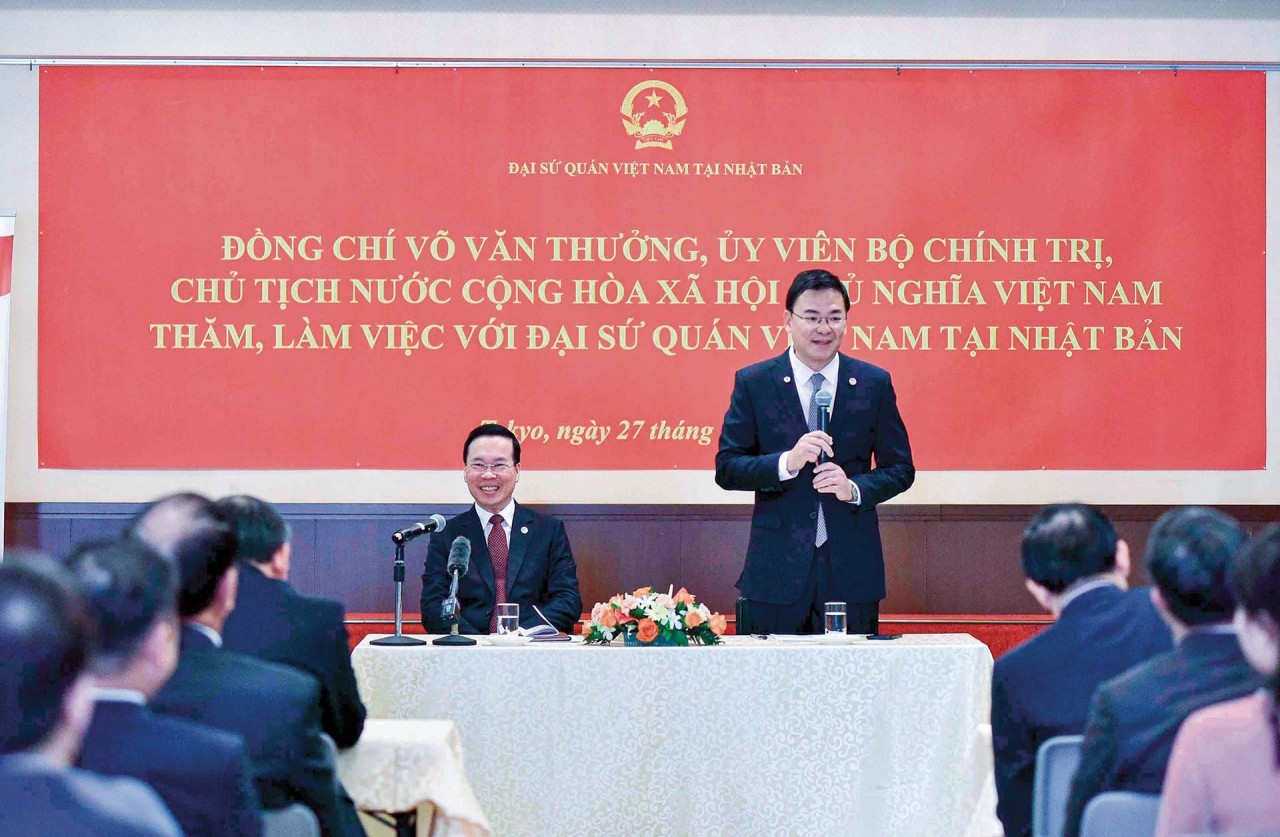 firm foundation for the future of japan vietnam relations