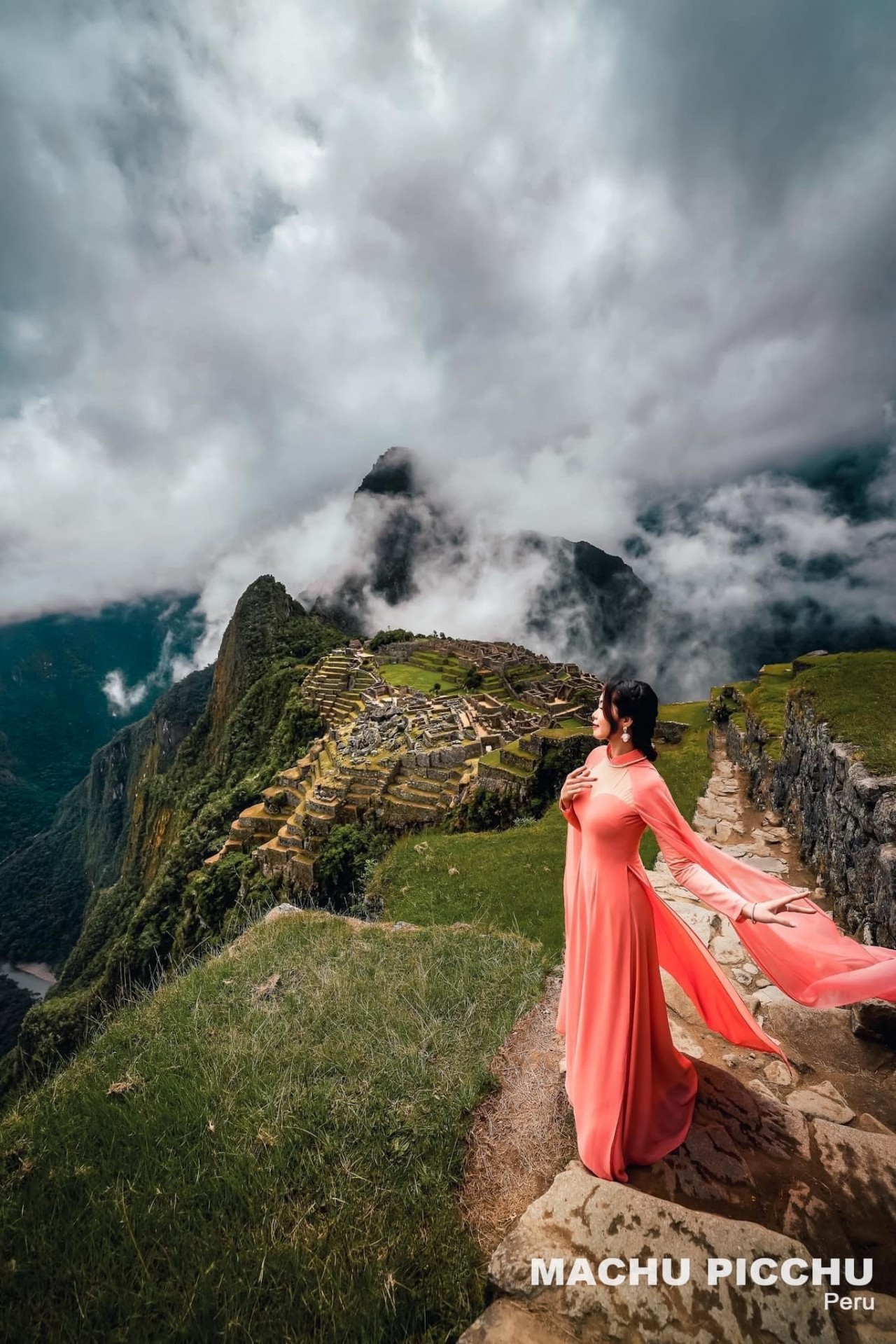 Vietnamese Couple Models Ao Dai Across The Globe