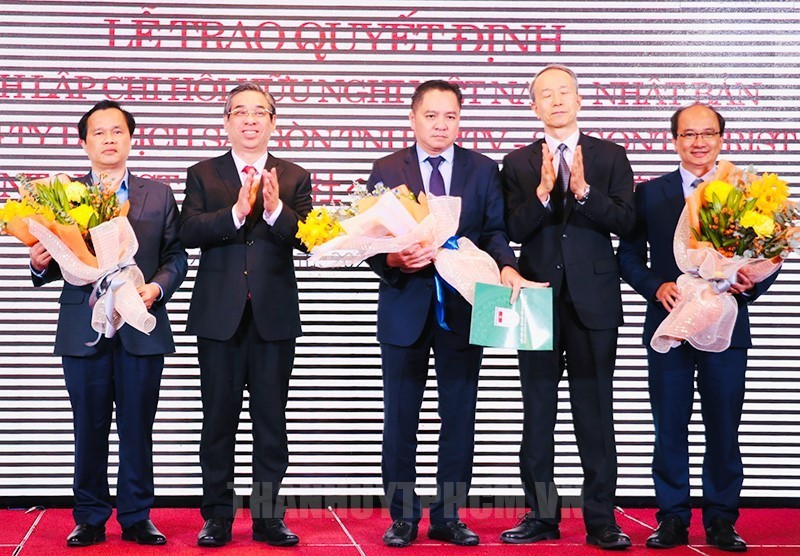 vietnam japan friendship association establishes branch at saigontourist group