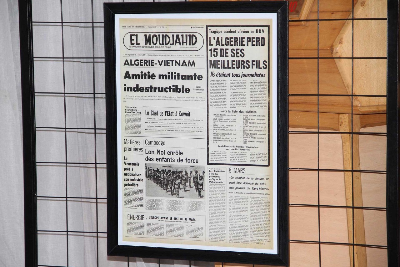 Embassy Commemorates 50th Anniversary of Algerian Journalists' Sacrifices in Vietnam