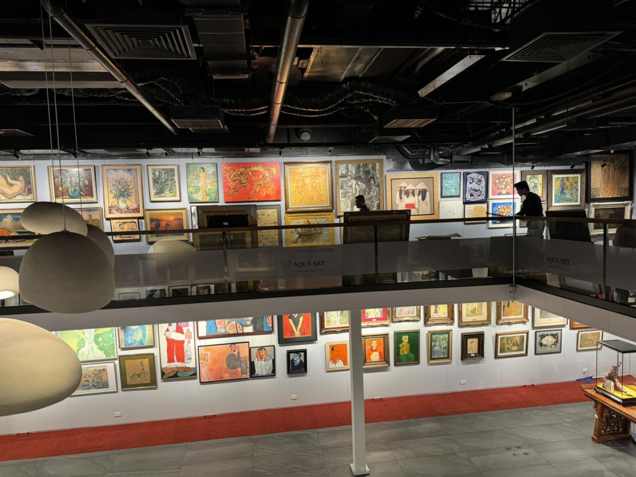 exhibition auction of 221 vietnamese artworks of 20th century holds in hanoi