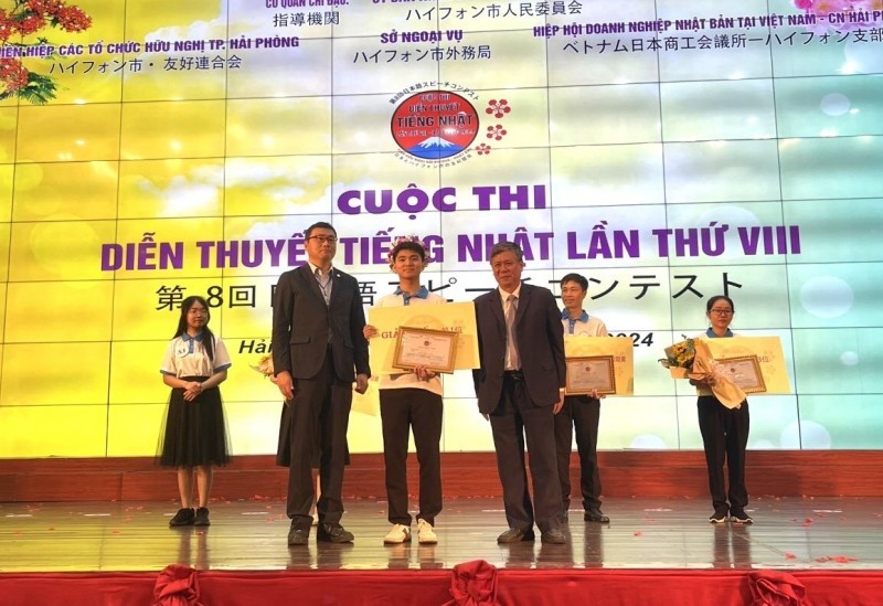 japanese eloquence contest in hai phong proved to be helpful
