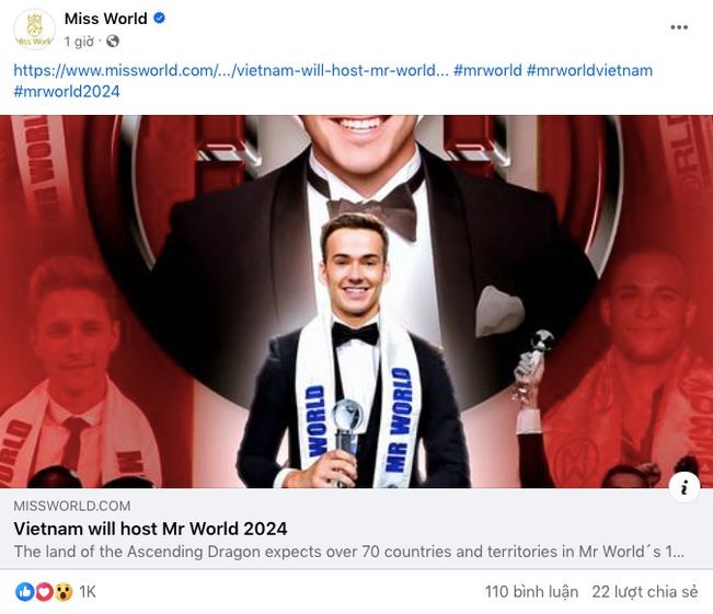 mr world 2024 to be held in vietnam this september